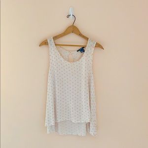 Polka Dot Flowy Top Forever 21 Size Large